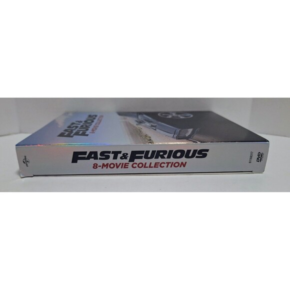 2017 UNIVERSAL STUDIOS FAST & FURIOUS 8 MOVIE COLLECTION W/ BONUS EXTRAS DISC - Picture 3 of 6